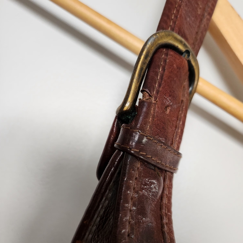🌙Vintage Brown Leather Purse - Picture 7 of 12